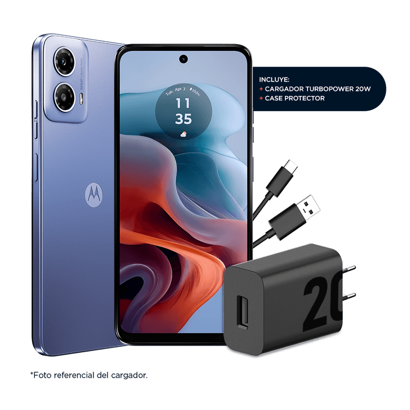 Celular Moto G34 5G 8gb+256gb - Azul ártico-1