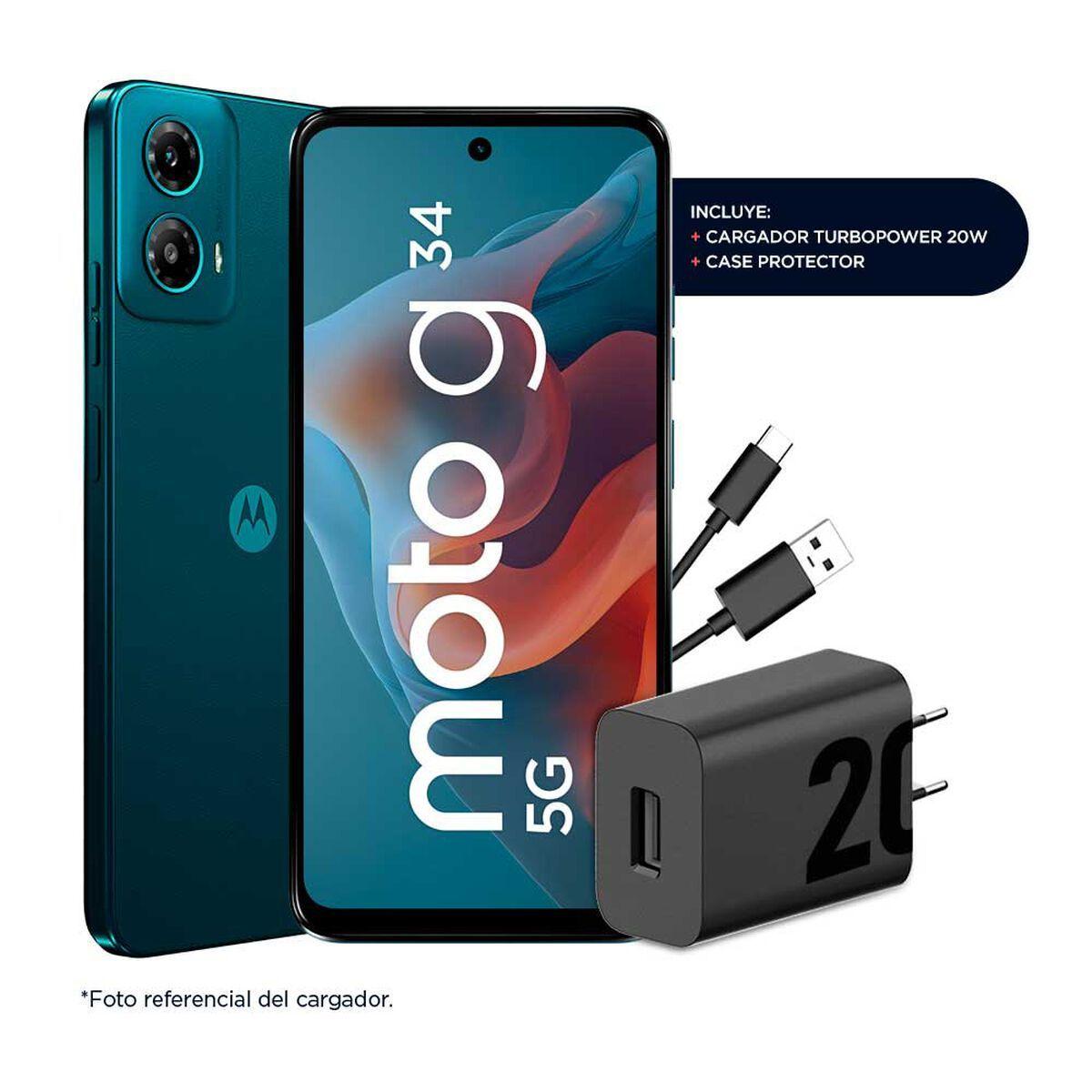 Celular Moto G34 5G 8GB+256GB Verde -0