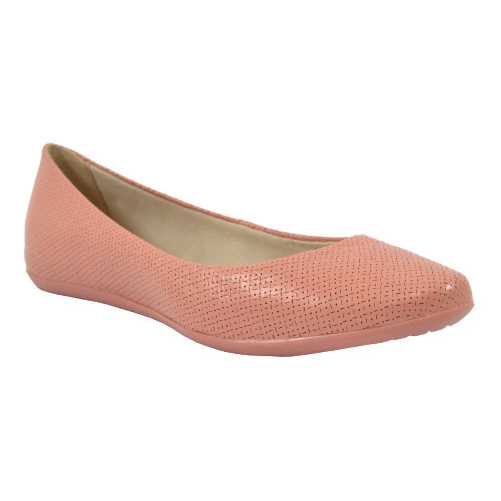 BALLERINA DE CUERO CORAL 307205 MILLIE-0