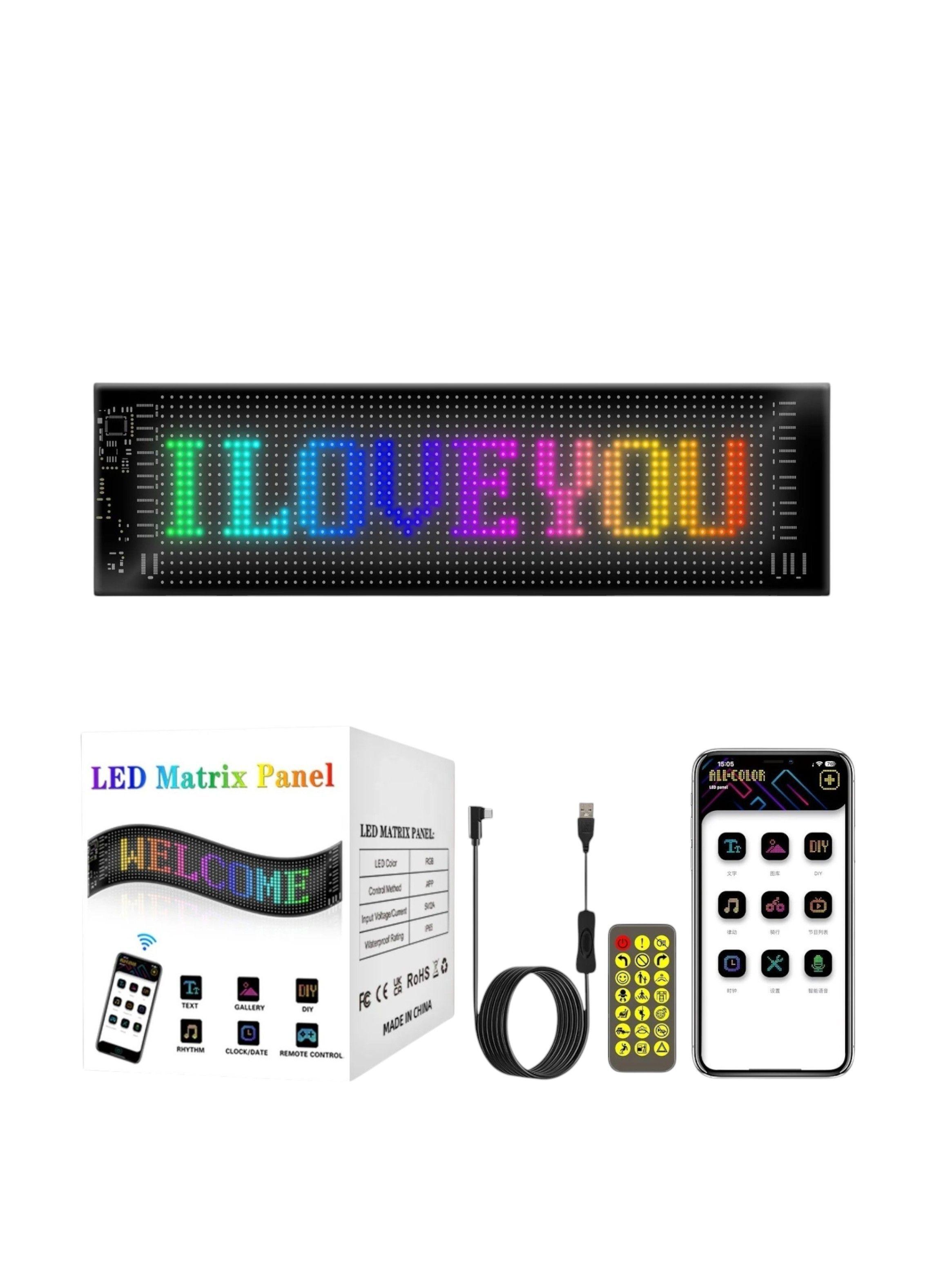 Letrero LED  Programable Con Wifi-1