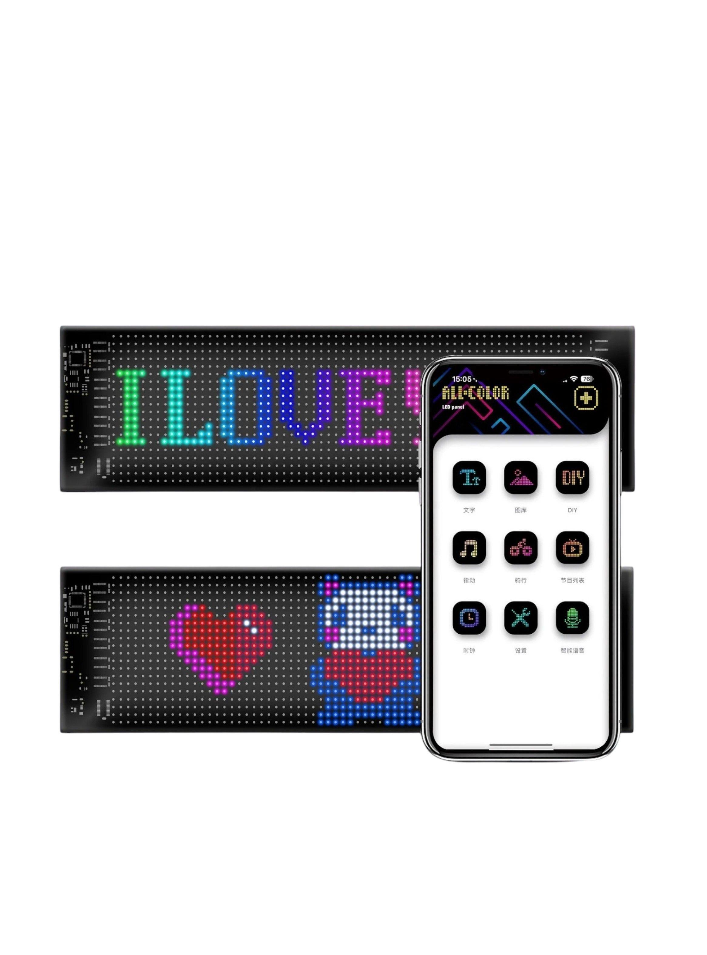 Letrero LED  Programable Con Wifi-4