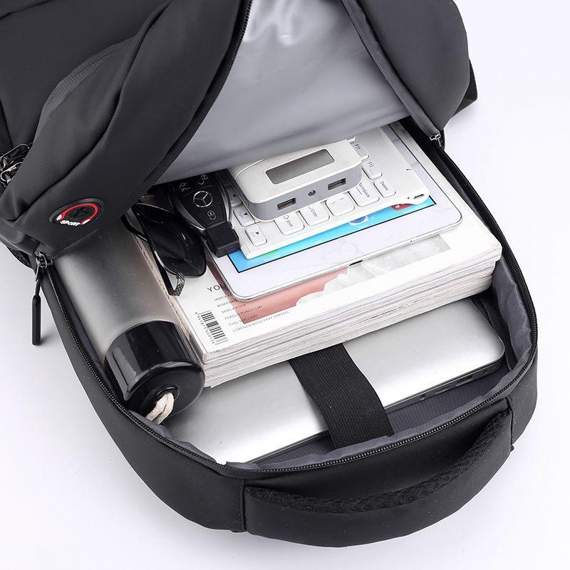 Mochila para Laptop impermeable con puerto USB-3