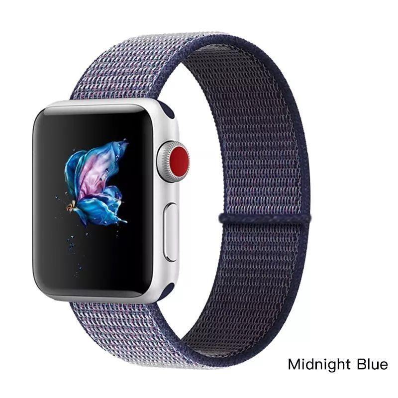 Correa para Apple Watch Nylon Velcro Todas Series-2