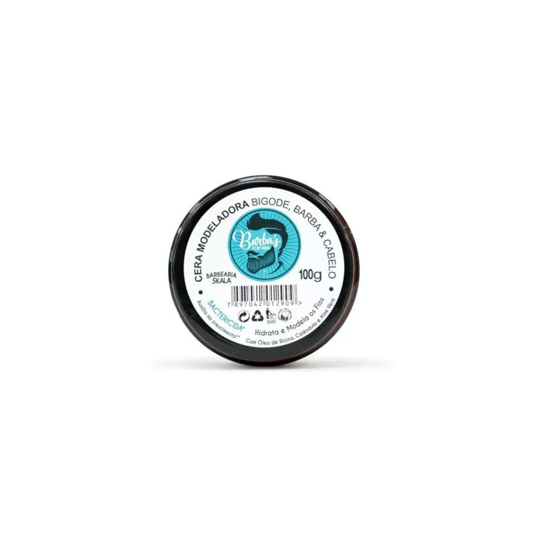 Set completo para el cuidado y manejo de cabello barba y bigote-0