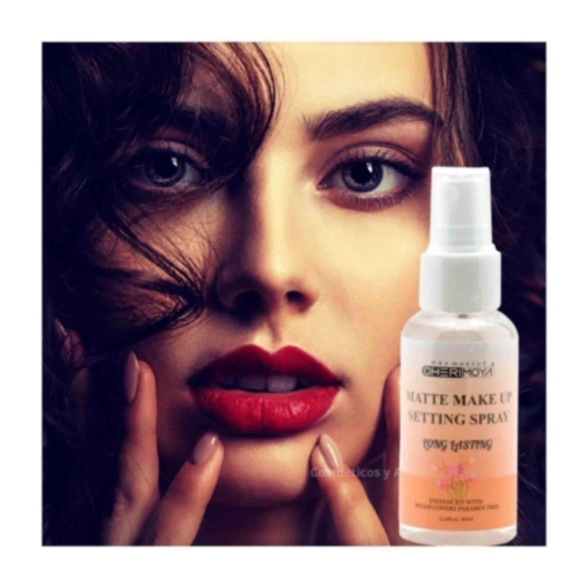 Sellante o fijador de maquillaje Spray Mate Aroma a Flores-1