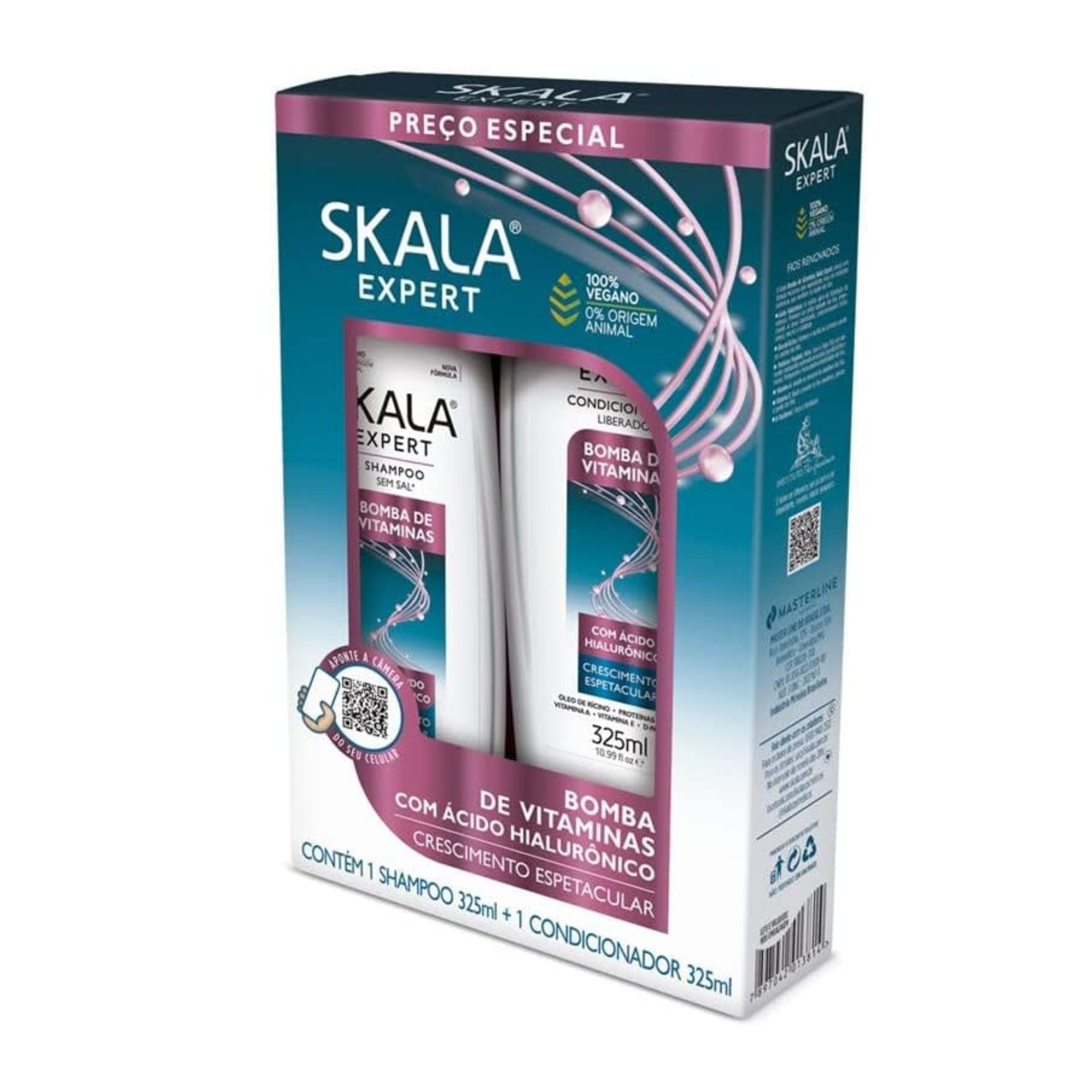 Kit Bomba de Vitaminas SOS con acido hialuronico skala-0