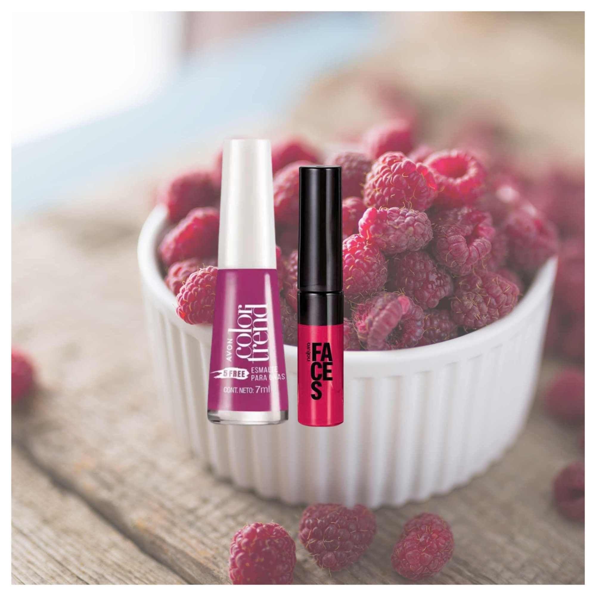 Set de esmalte tradicional mas labial liquido metalico-1