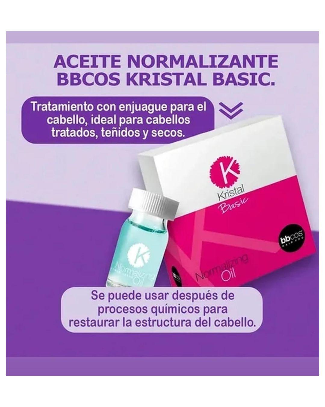 Ampolla Capilar Normalizing Oil Kristal Basic Bbcos 10ml-6