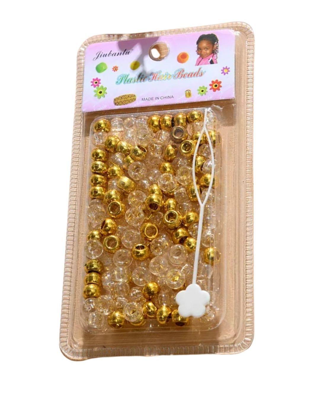 Pack de 100 cuentas o accesorios para trenzas o bisuteria-2