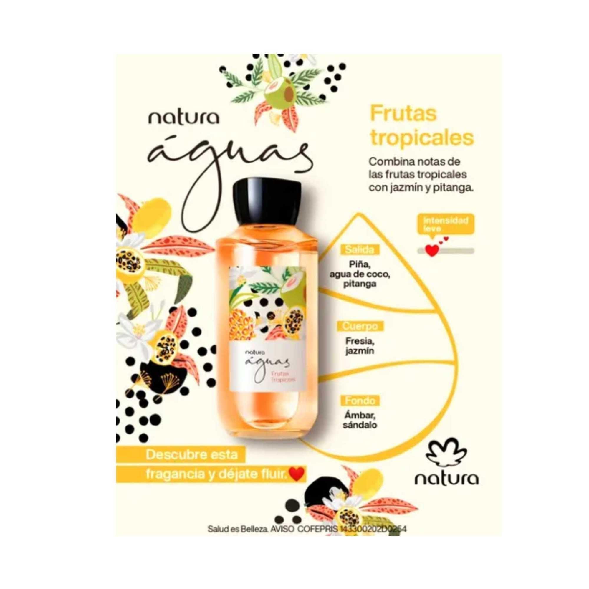 Aguas de natura FRUTAS TROPICALES colonia 150ml-1
