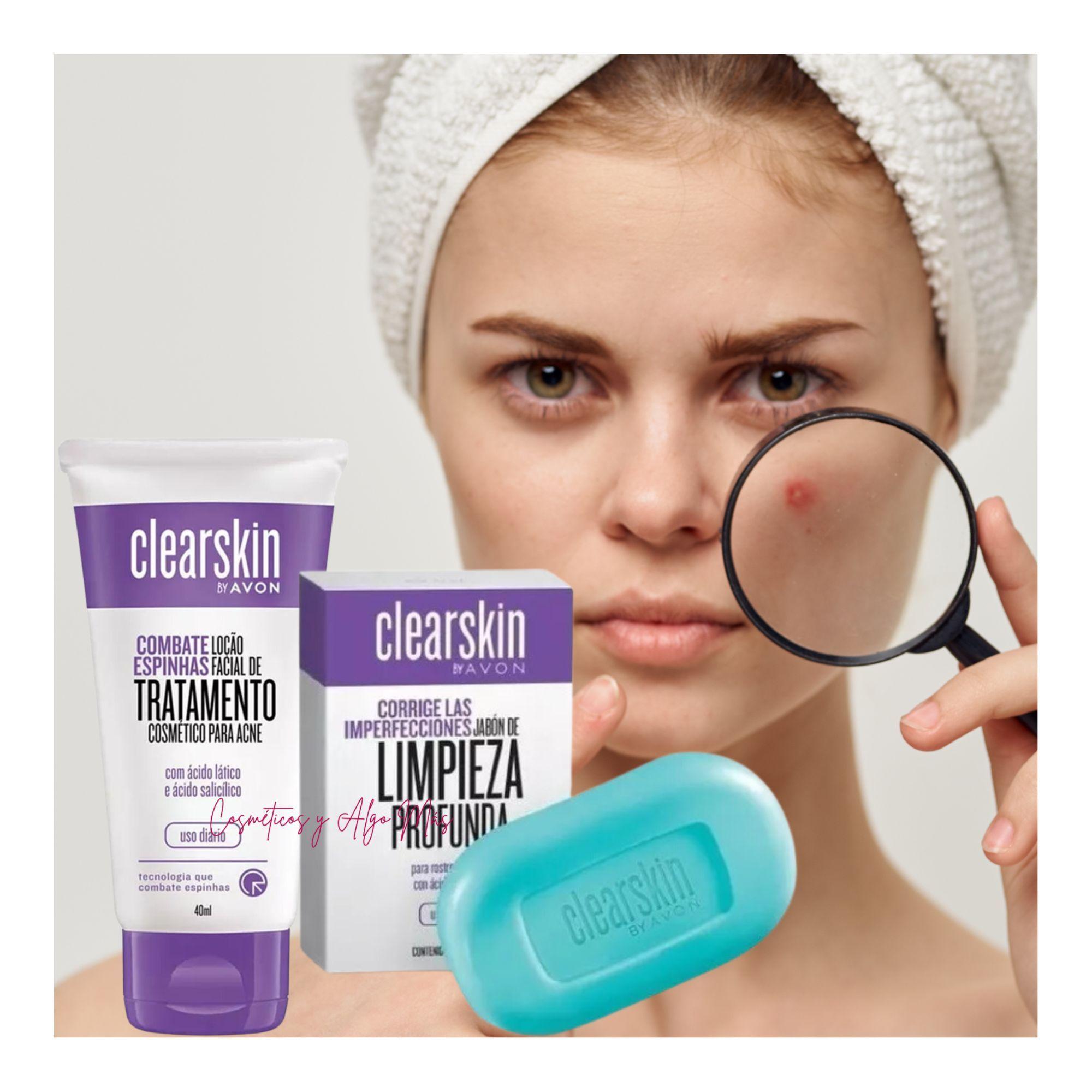 Set limpieza facial y cuidado ANTIACNE CLEARSKIN-1
