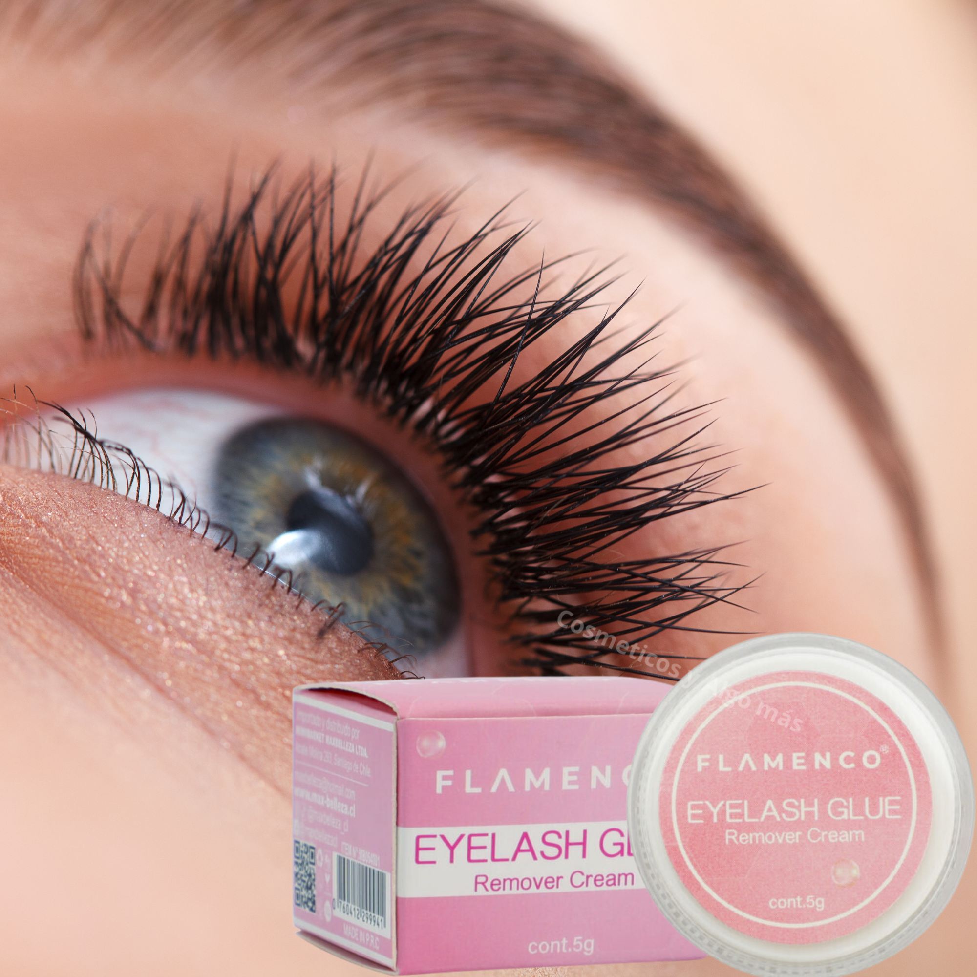 Removedor de Pegamento para pestañas en crema-1