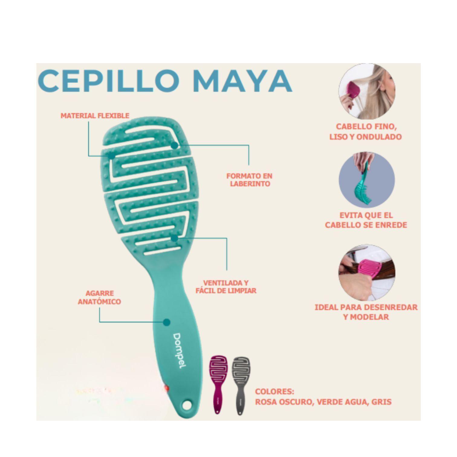 Cepillo moldeador y definidor de silic n resistente Dompel-3
