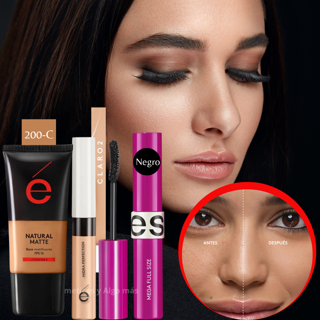 Set de base corrector y mascara de pestañas esika-1