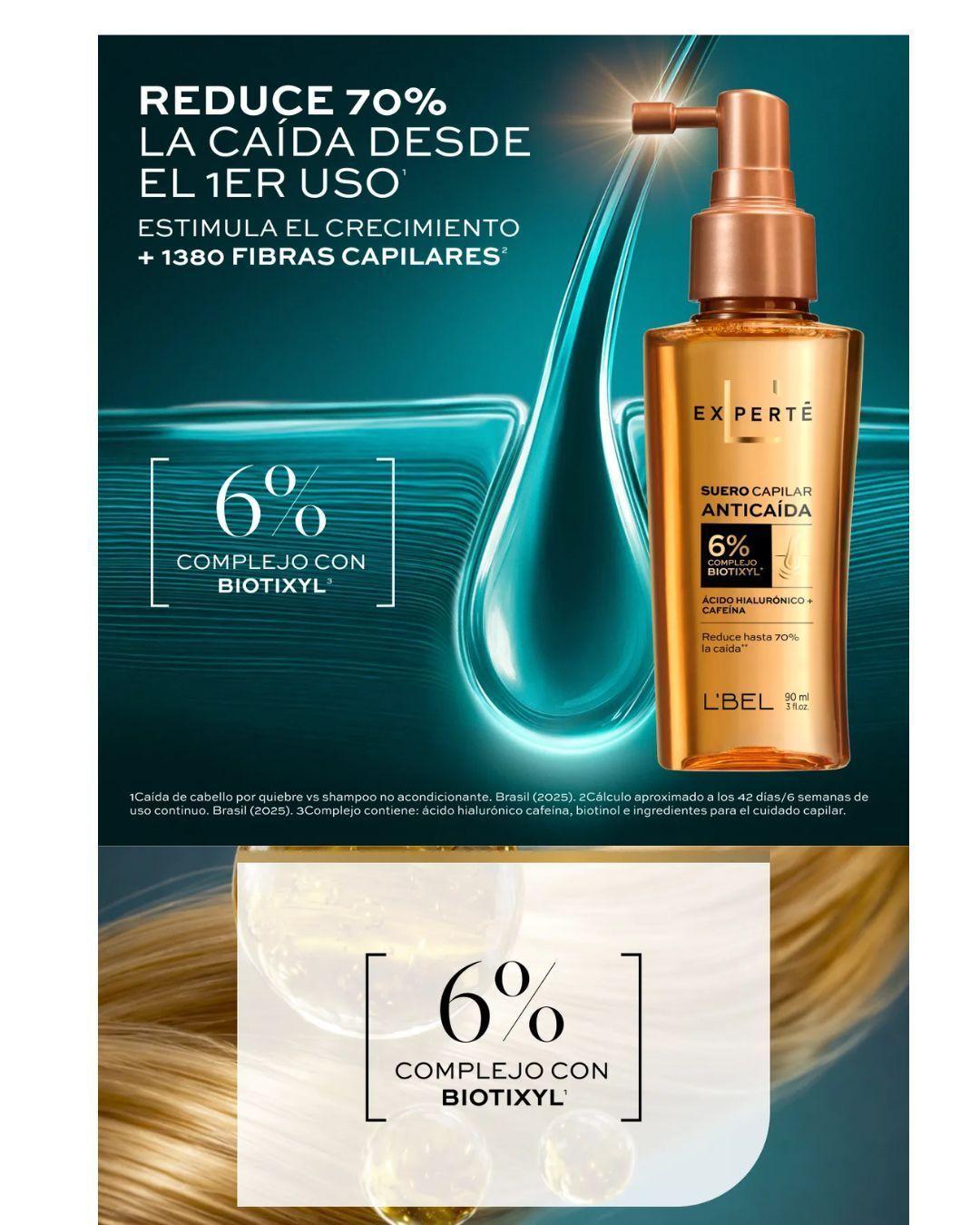 Suero capilar multibeneficio ANTICAIDA EXPERT 90ml-2