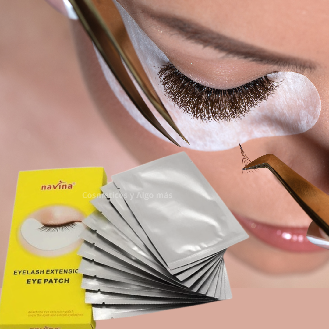 Caja de 10 pares de parches adhesivos para extensi-2