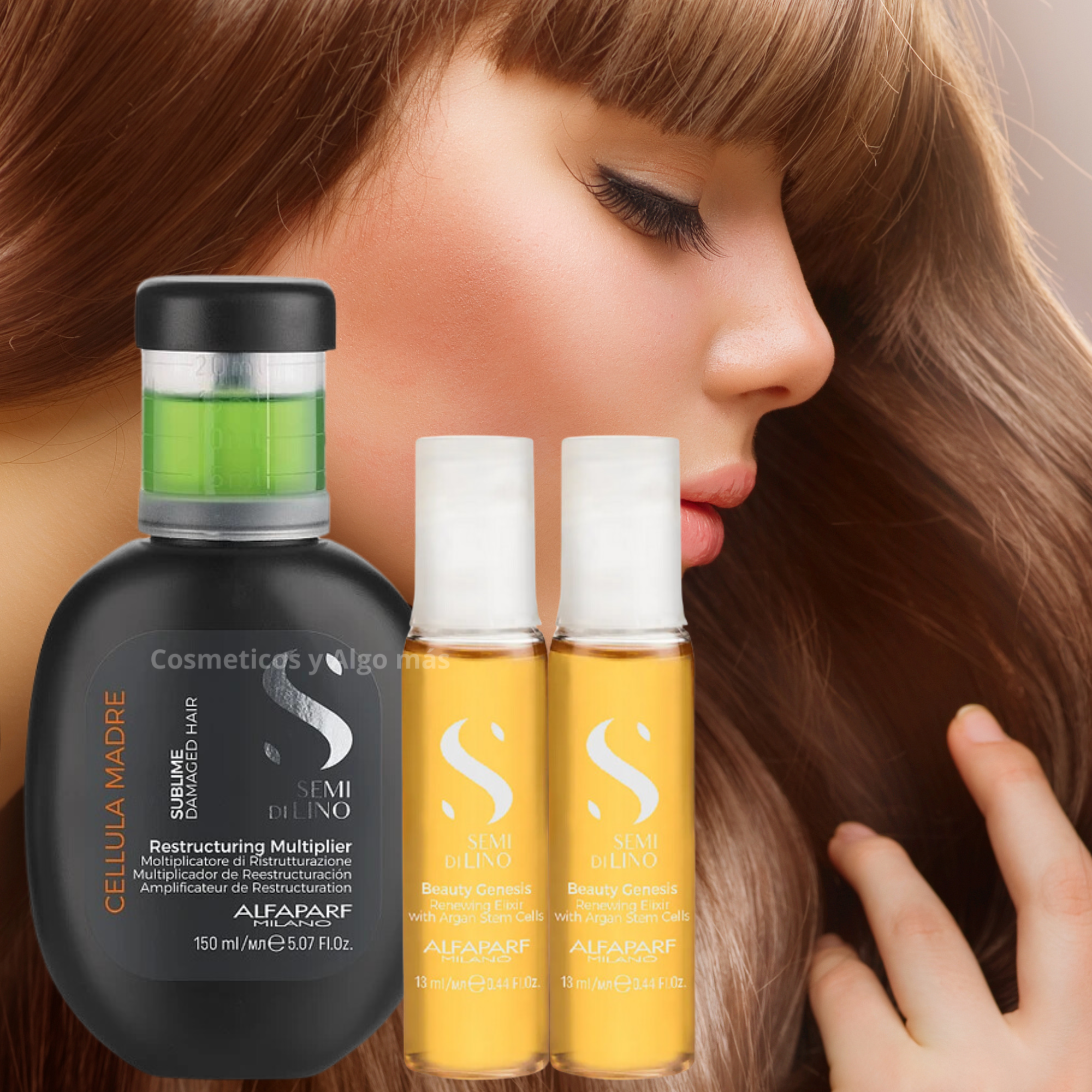 Set Multiplicador nutrición reestructuración capilar de Celulas Madres-1