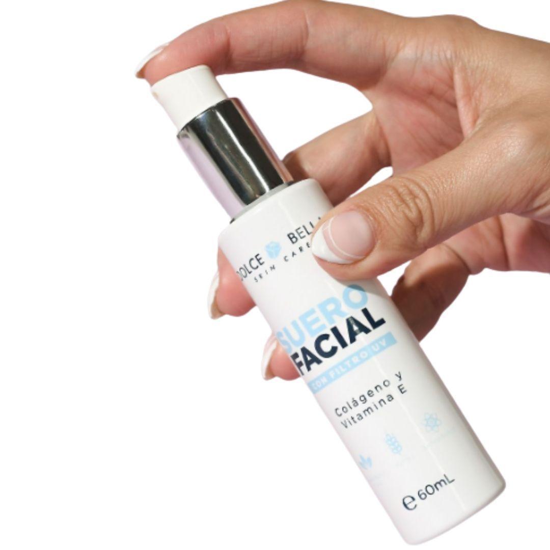 Serum facial con colageno filtro solar y vitamina E 60ML-3