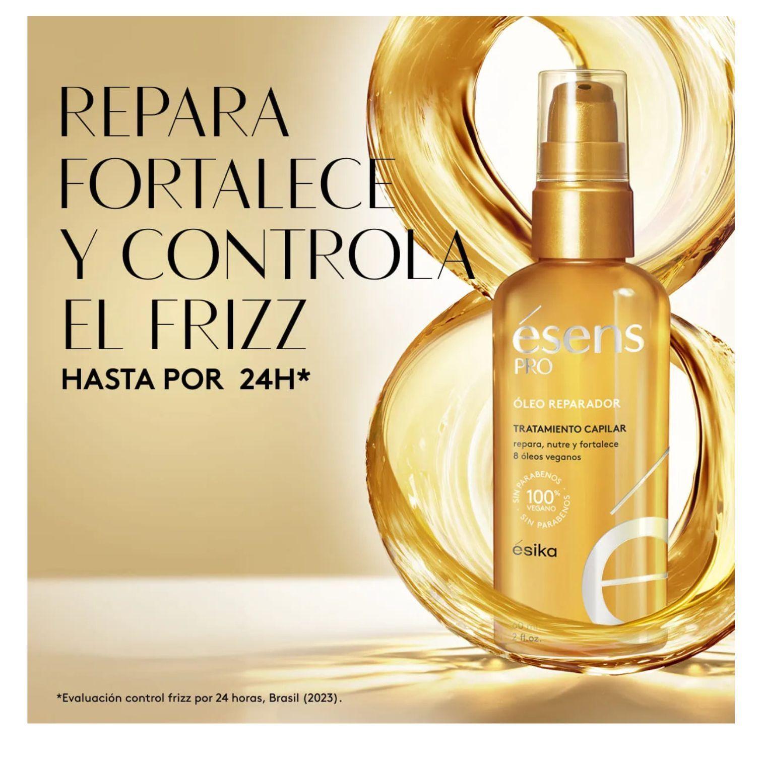 Oleo reparador y fortalecedor capilar ESENS 60ml-4