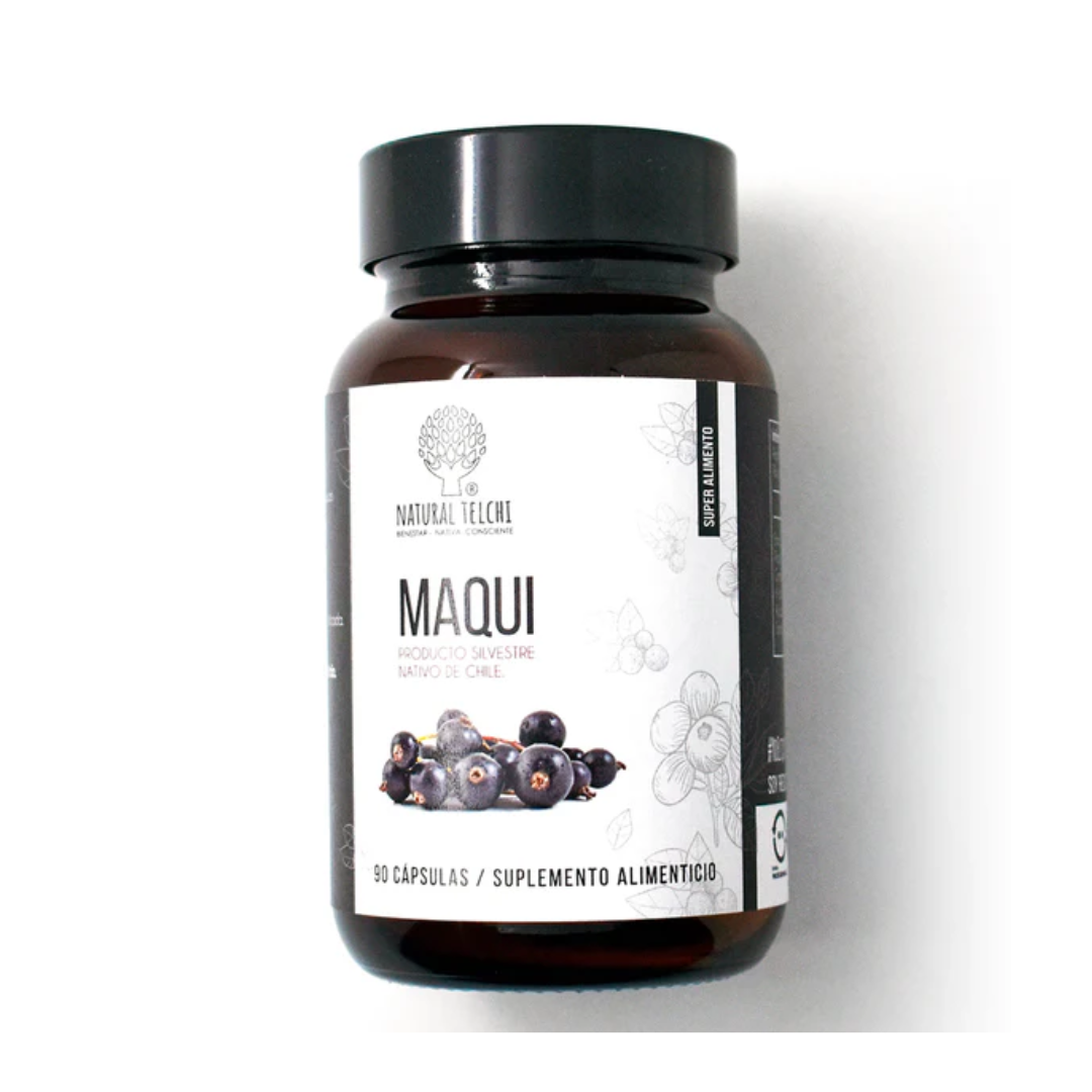 Suplemento antioxidante y antienvejecimiento MAQUI 90 capsulas 500mg-0