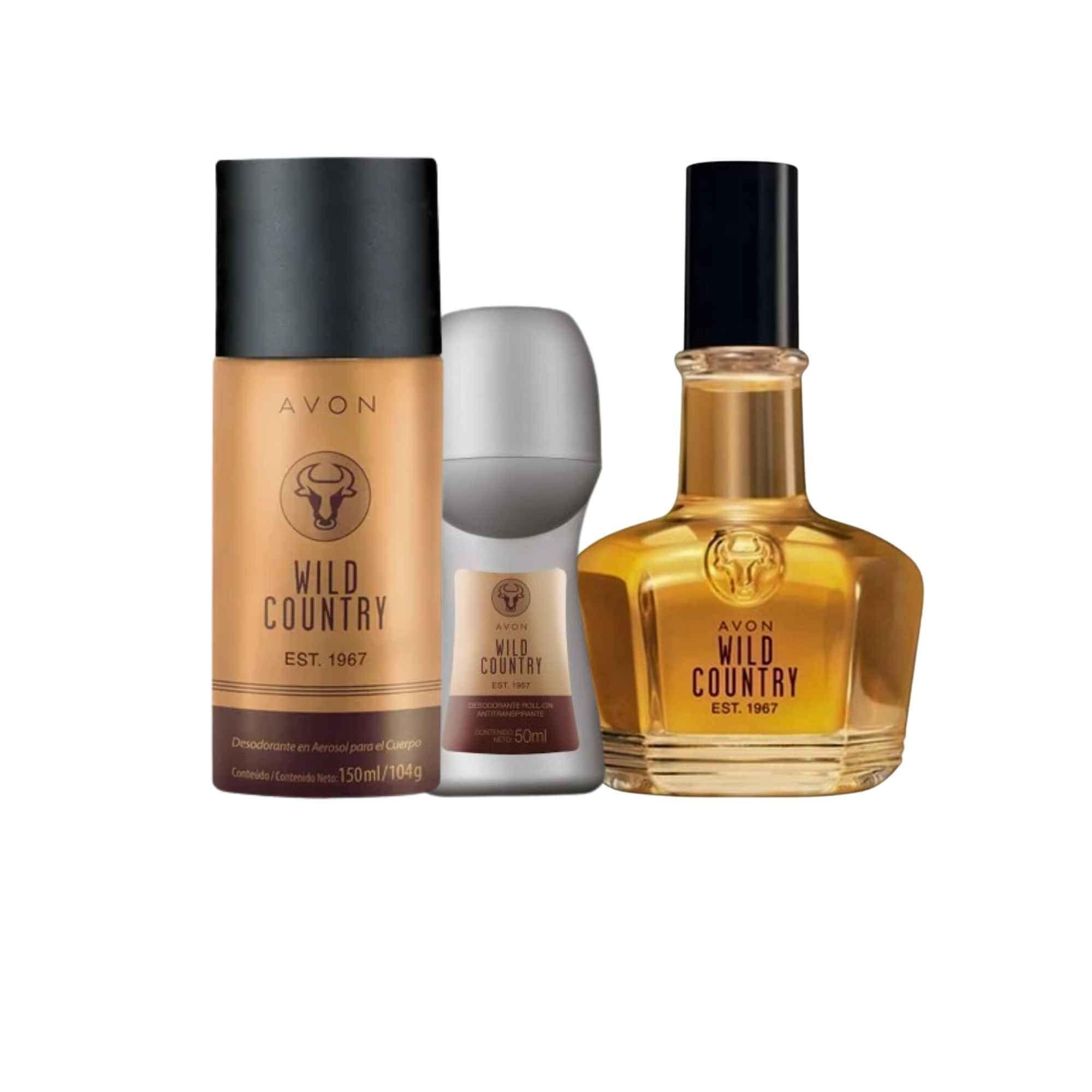 Set  de perfumeria Wild Country para caballeros -0