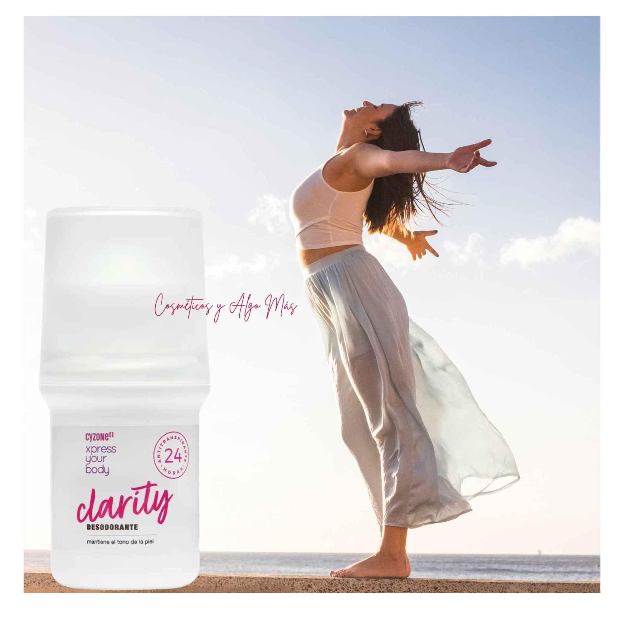 Desodorante roll-on clarity para damas Antitranspirante-1