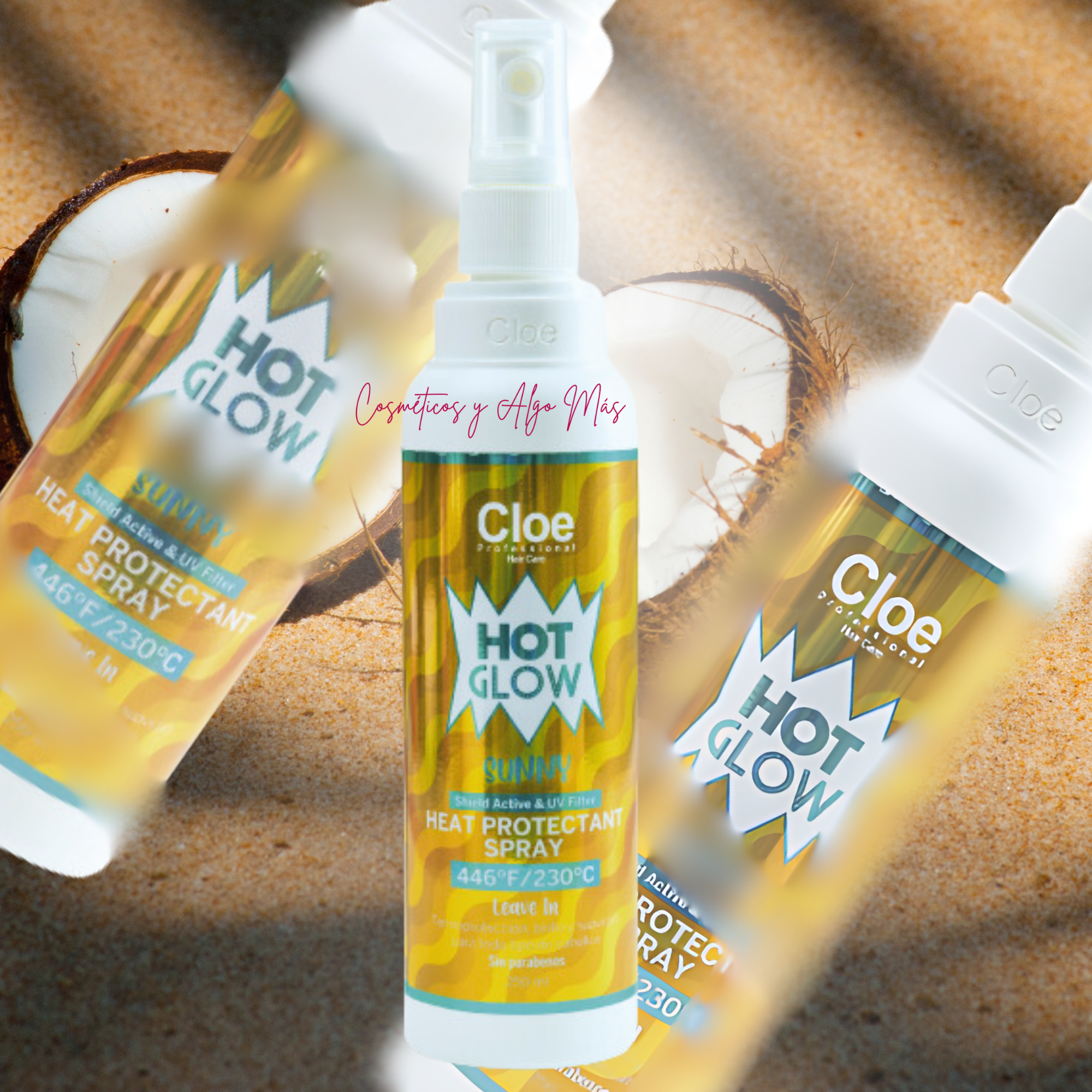 Protectror térmico HOT GLOW SUNNY 250 ML cloe-2