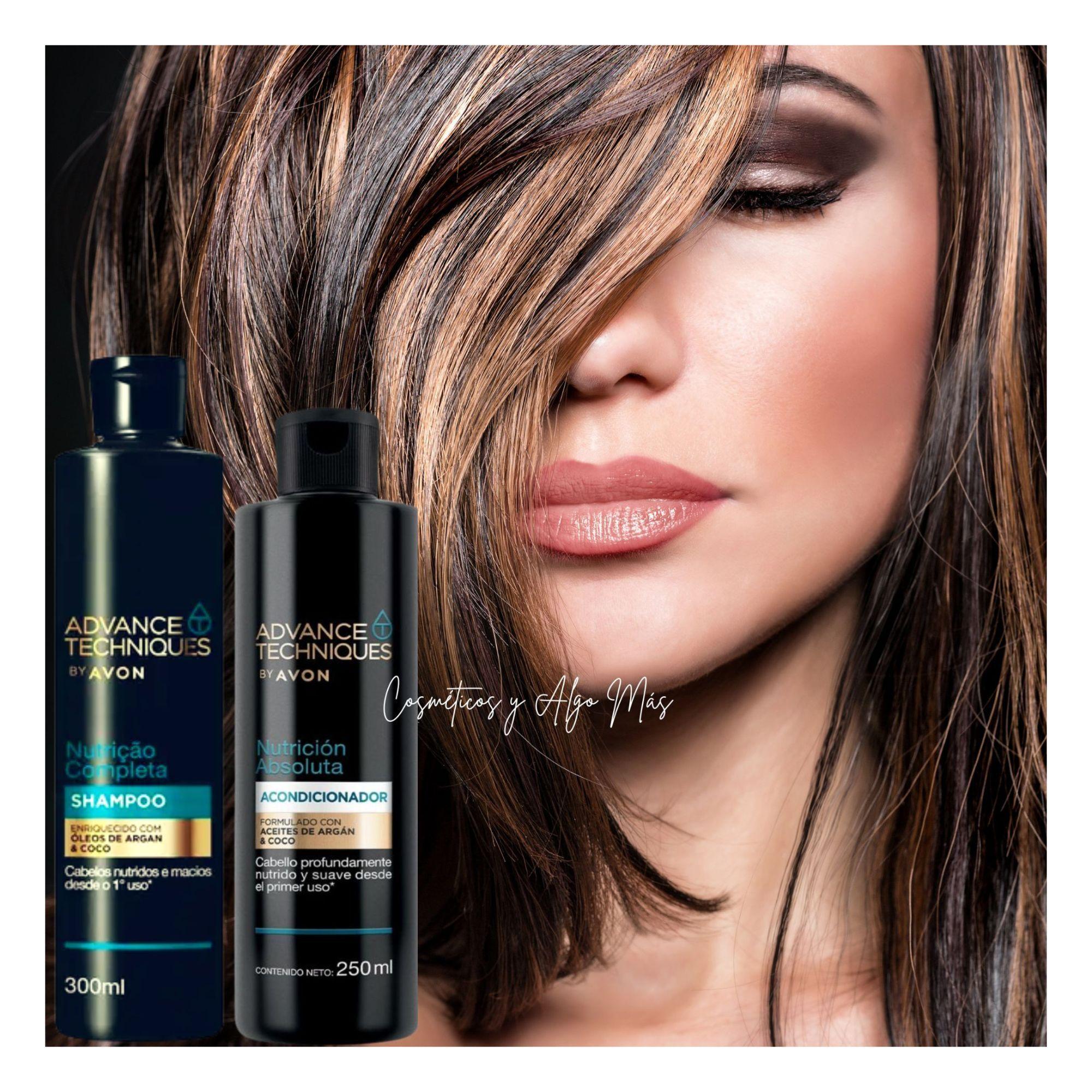 Kit Advance Techniques shampoo y acondicionador NUTRICION COMPLETA-2