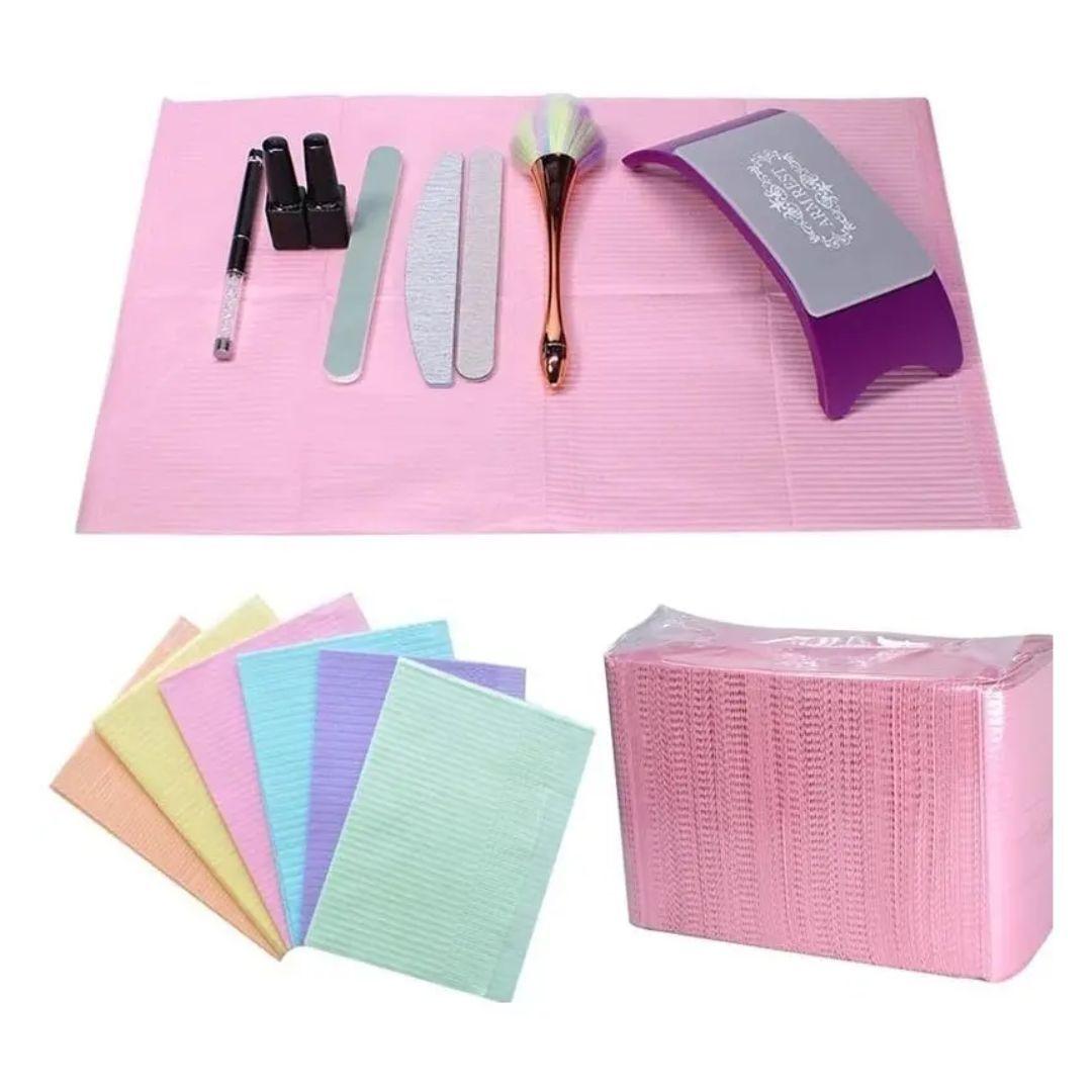 30 Campos de trabajo o servilletas para manicurista-3