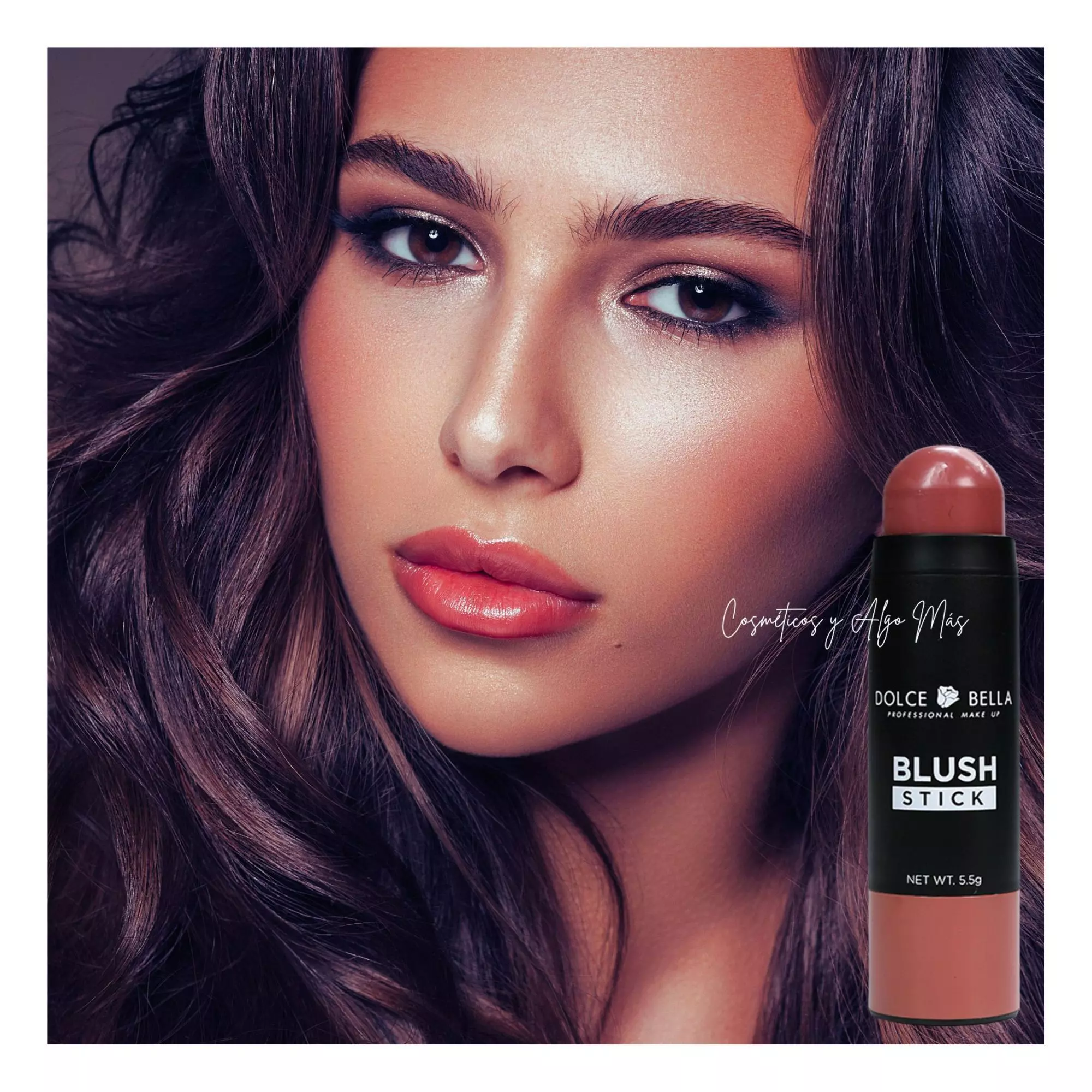 Rubor En Barra de alta pigmentación Blush Stick Dolce Bella-1