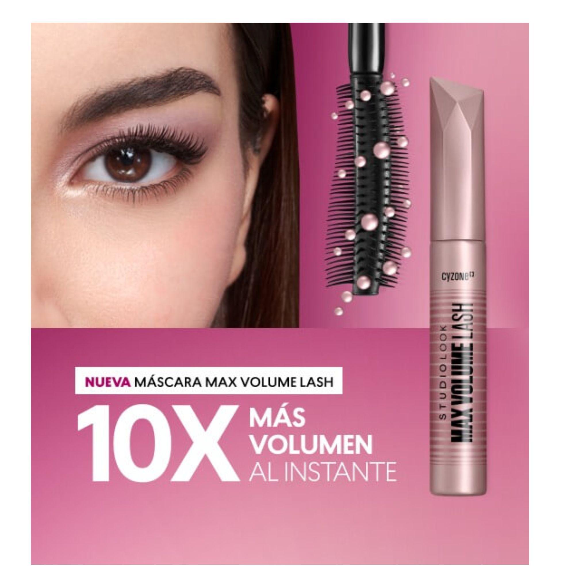 Máscara de Pestañas Max Volume Lash Studio Look-4