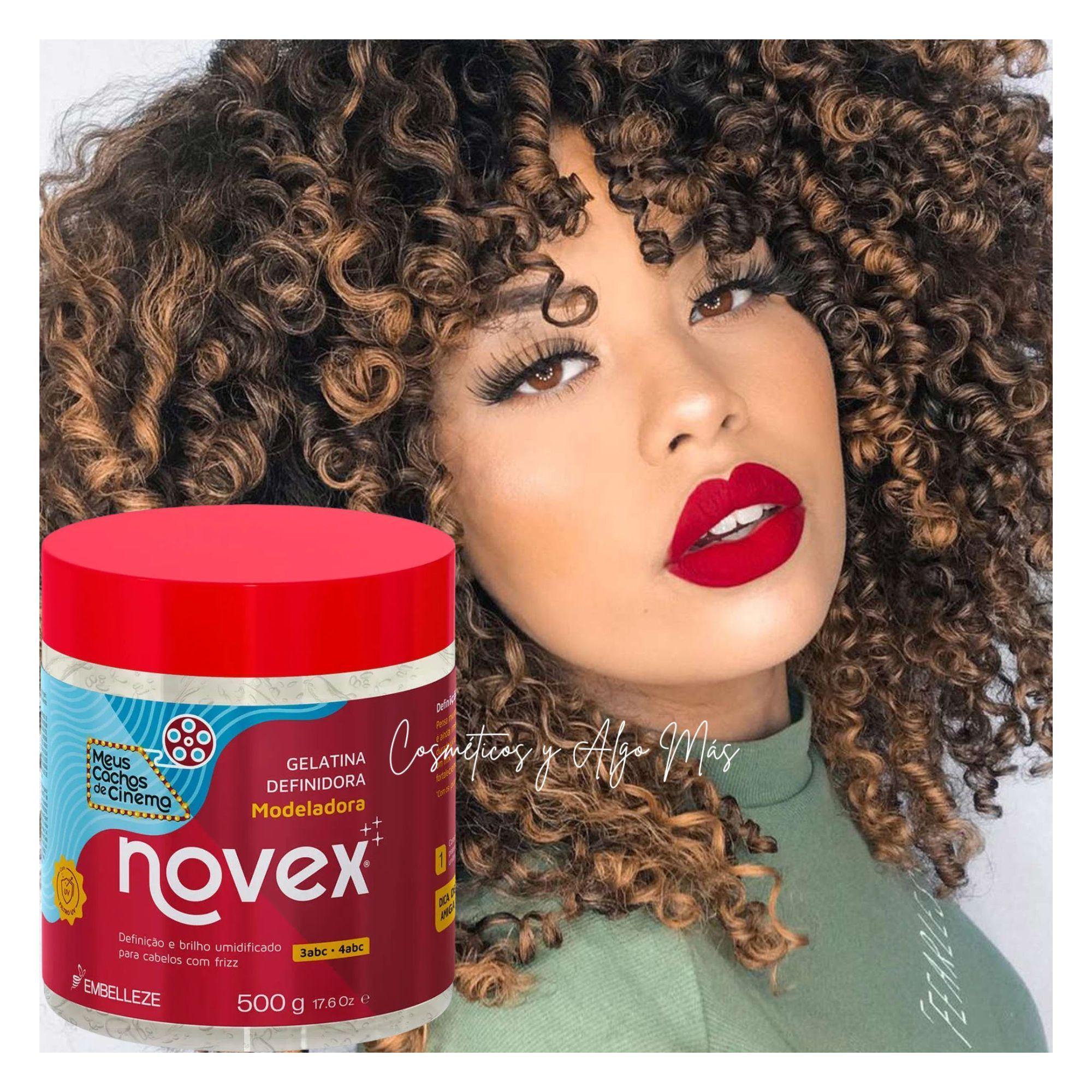 Novex Rizos de cine efecto Modelador Gelatina 500ml-2