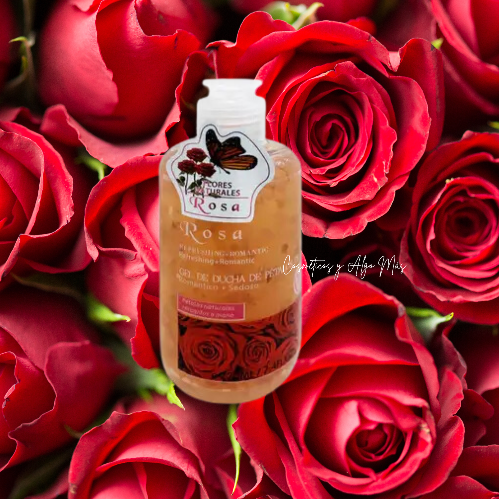 Gel De Ducha Con Petalos De Rosas-2