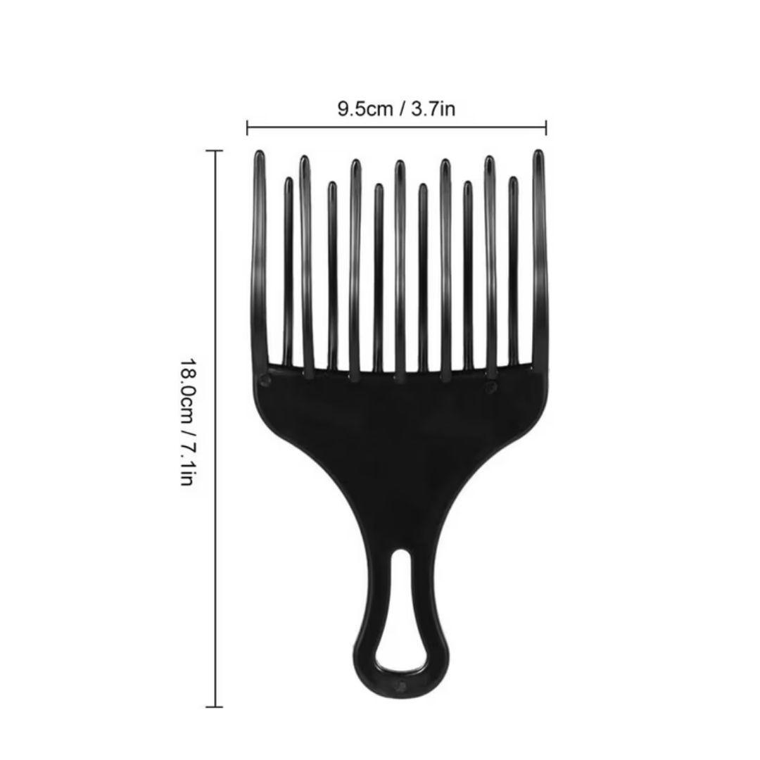 Peine especialmente dise ado para cabello de rizado a afro-2