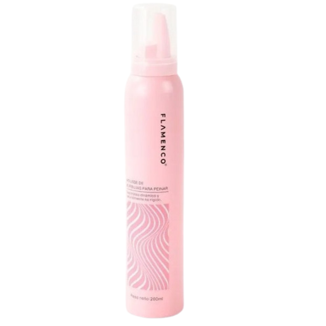MOUSSE MOLDEADORA Y FIJADORA PARA EL CABELLO-0