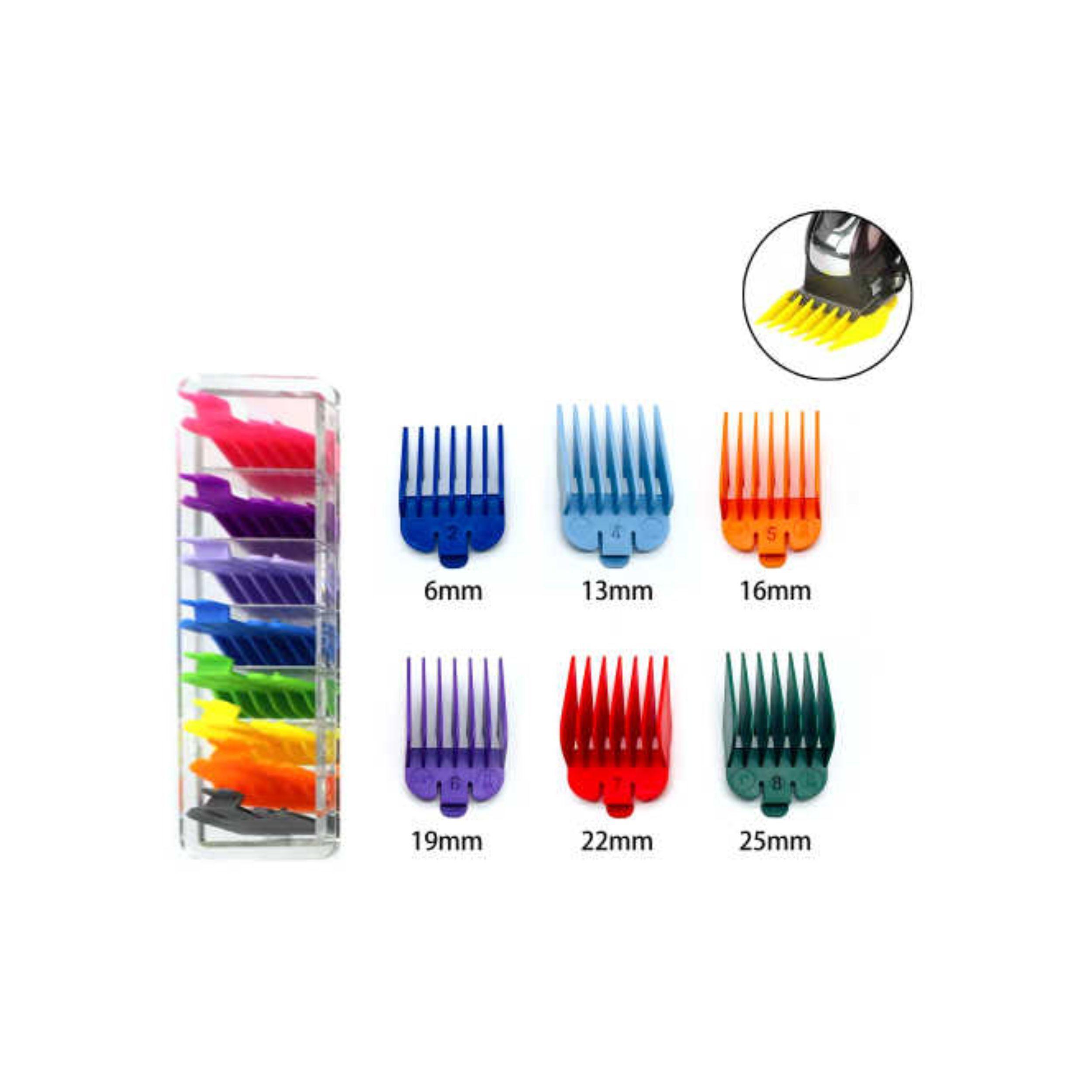 Set de 8 peines o clipper para maquina de corte-3