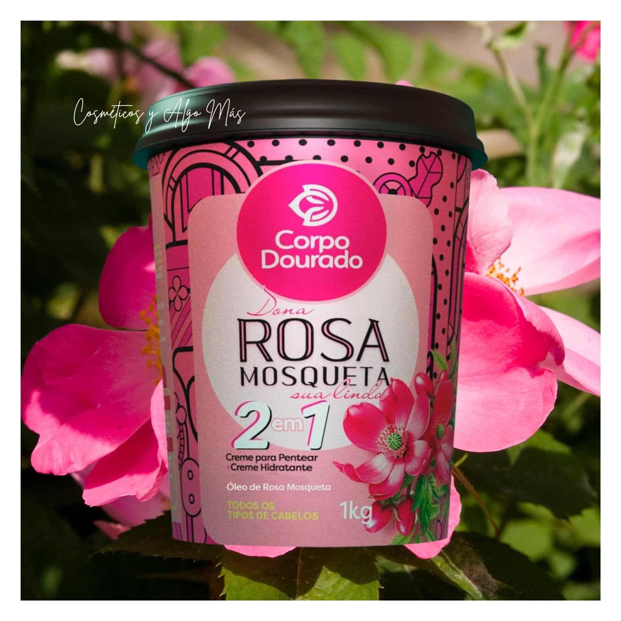 Crema brasileña brillo y sedosidad con aceite rosa mosqueta 1 kg-2
