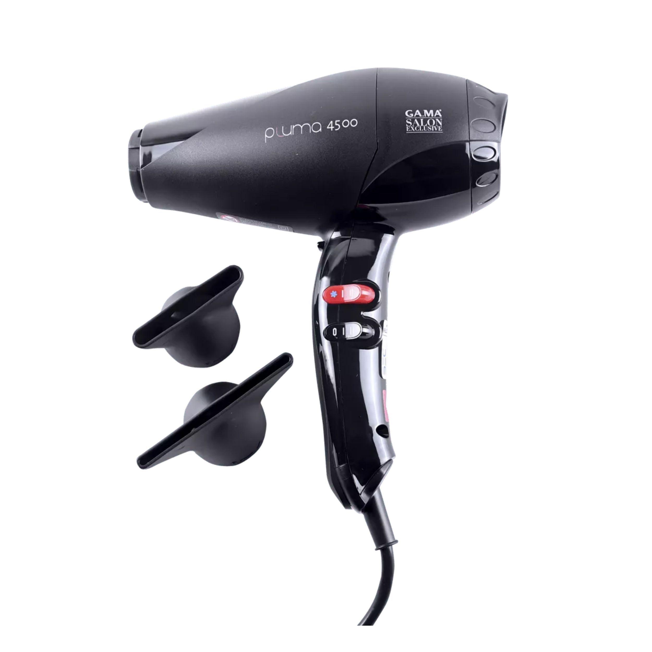 Secador Gama Salon Exclusive Pluma 4500 Oxy Active Negro-4