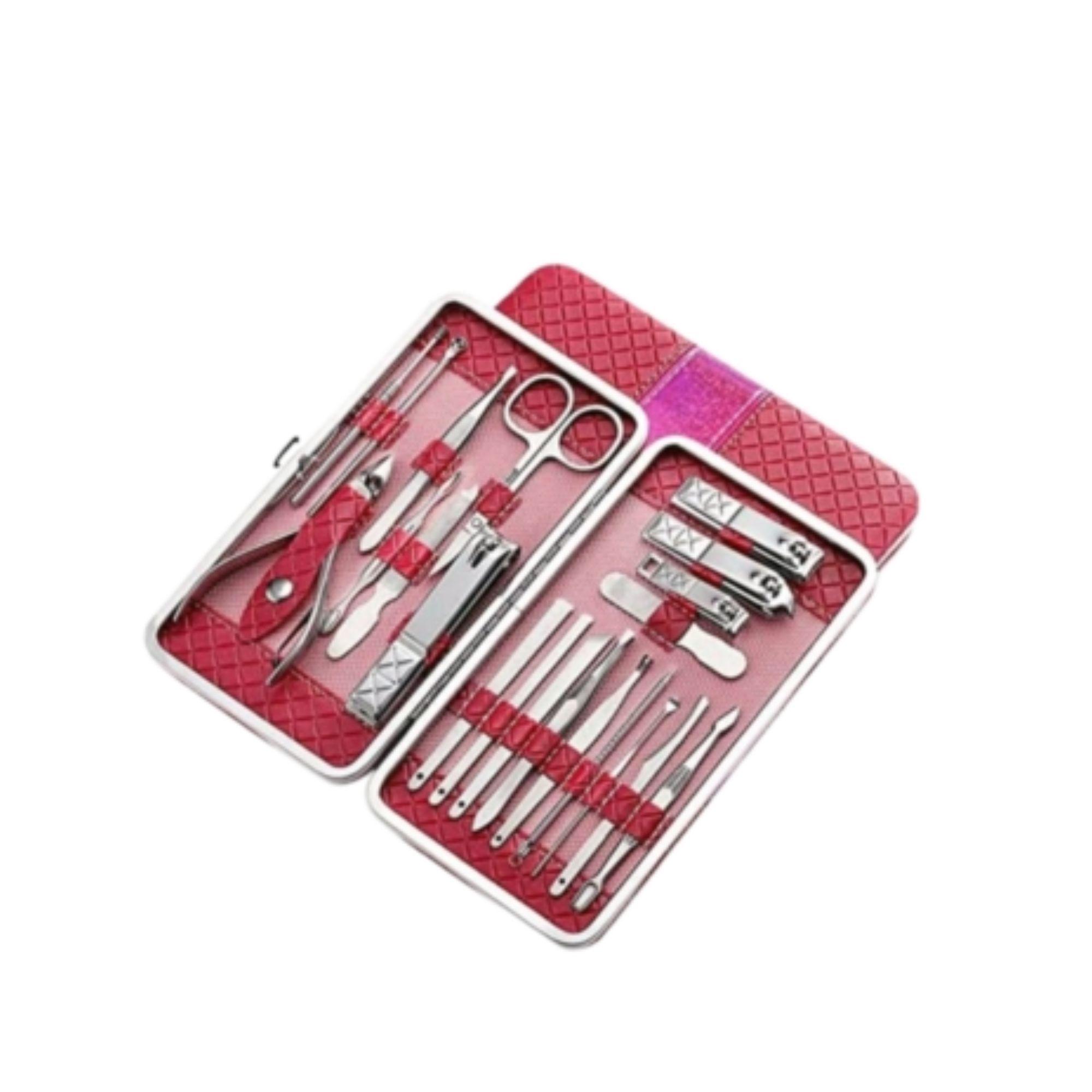 Set completo de 21 herramientas para Manicure y pedicure-0