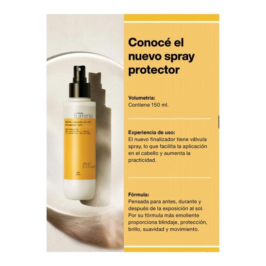 Spray Protector termico Cabello Expuesto al Sol Lumina-2