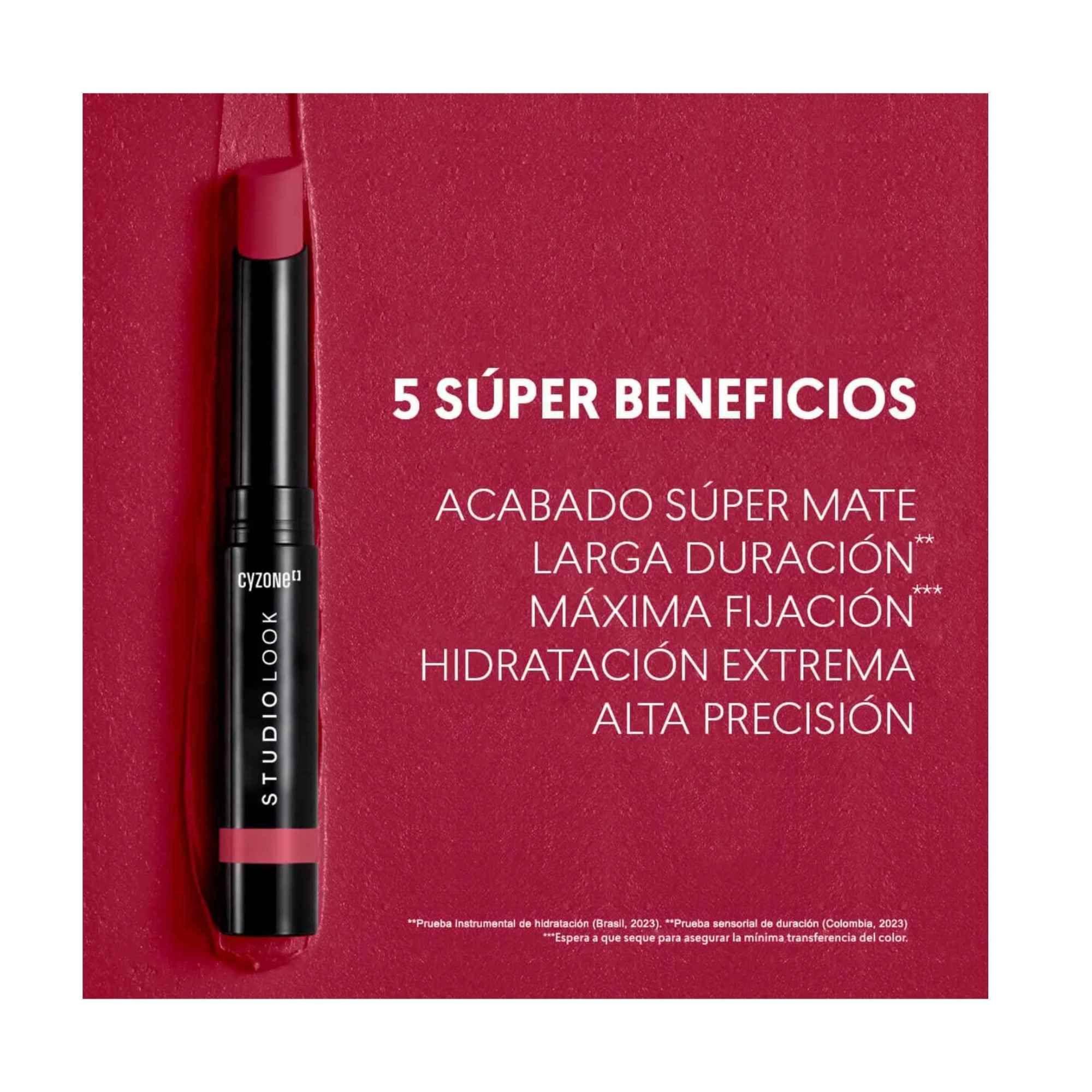 Labial en Barra Supermate Lips Studio Look 2gr-3