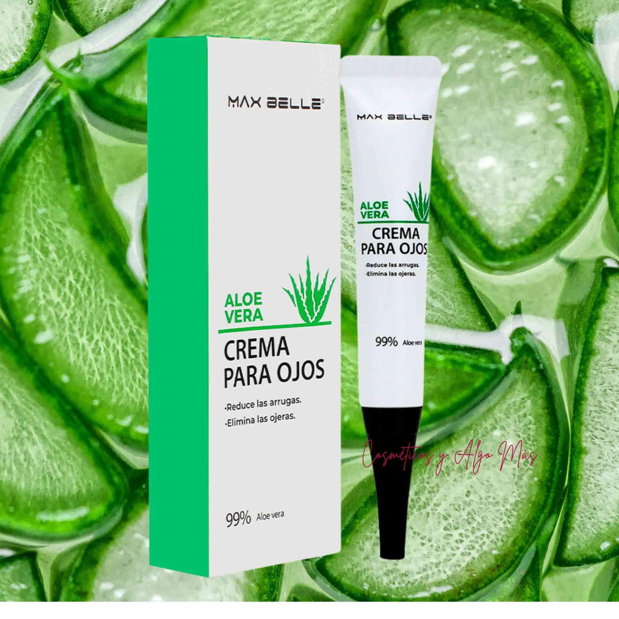 Crema contorno de ojos 99% Aloe vera no más bolsas y ojeras -1