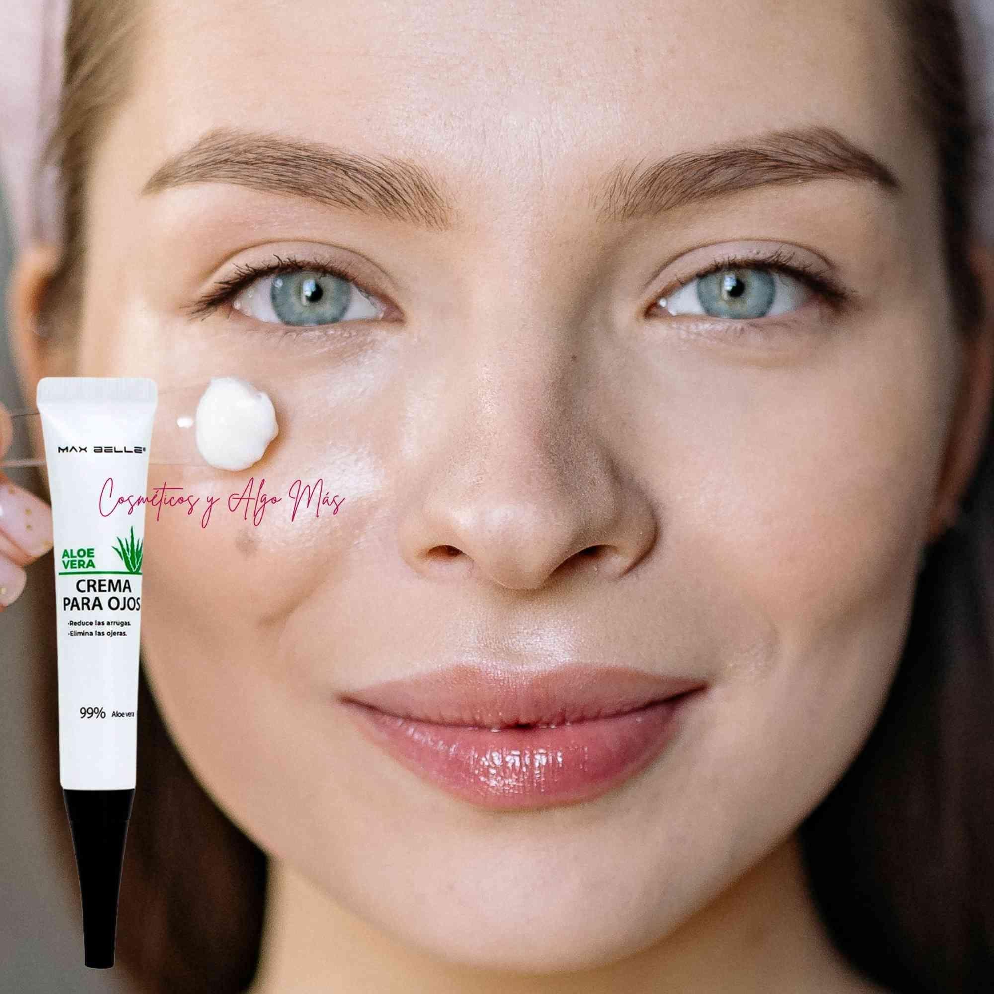 Crema contorno de ojos 99% Aloe vera no más bolsas y ojeras -2