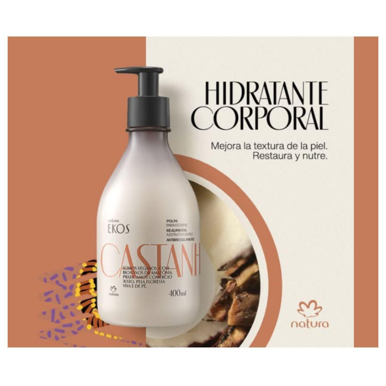 Crema Hidratante para el Cuerpo Ekos Castanha 400ML-2