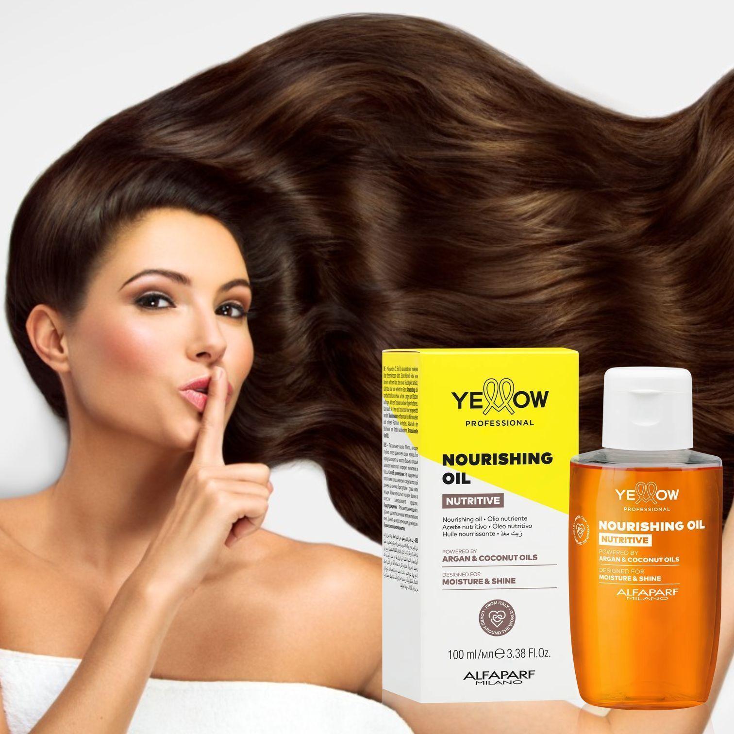 Aceite capilar nutritivo YELLOW PROFESSIONAL sellador de puntas abiertas 100ML-3