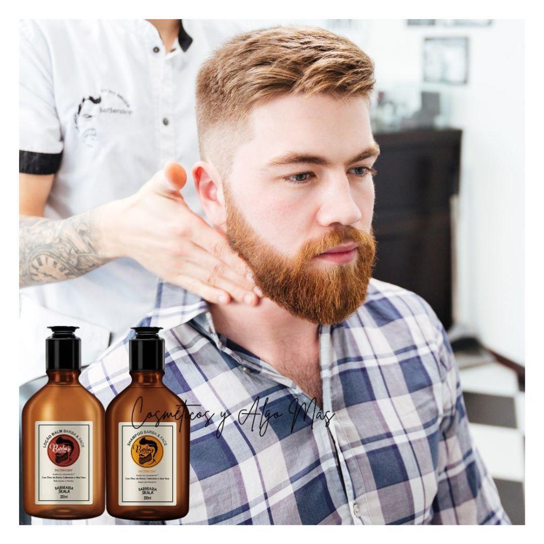 Set shampoo y locion para el cuidado y manejo d cabello barba y bigote-2