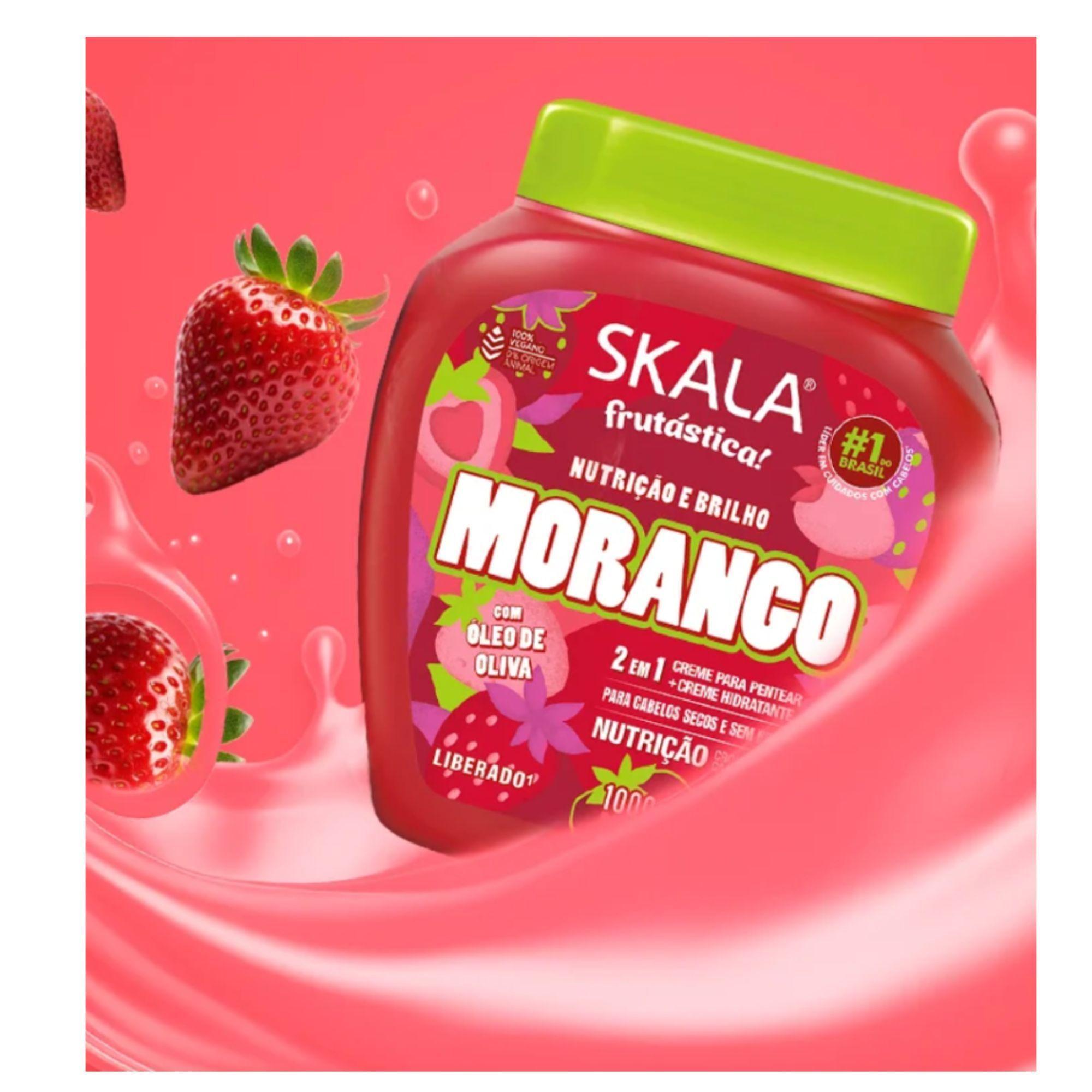 Crema de tratamiento 2 en 1 Skala Morango (frutilla) 1 kg-2