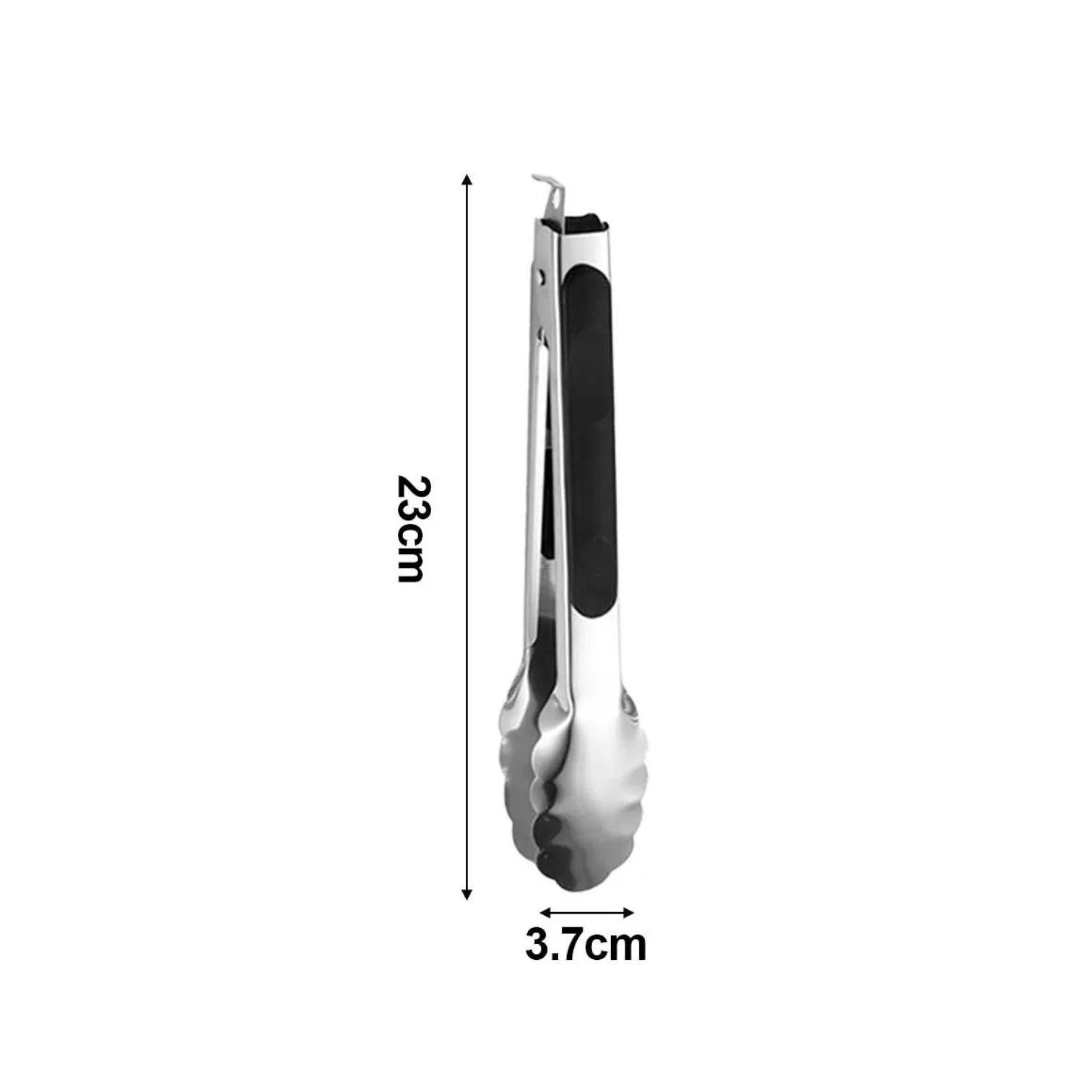 Pinzas o Tenazas de cocina Para Pan Ensalada asados y mas-5