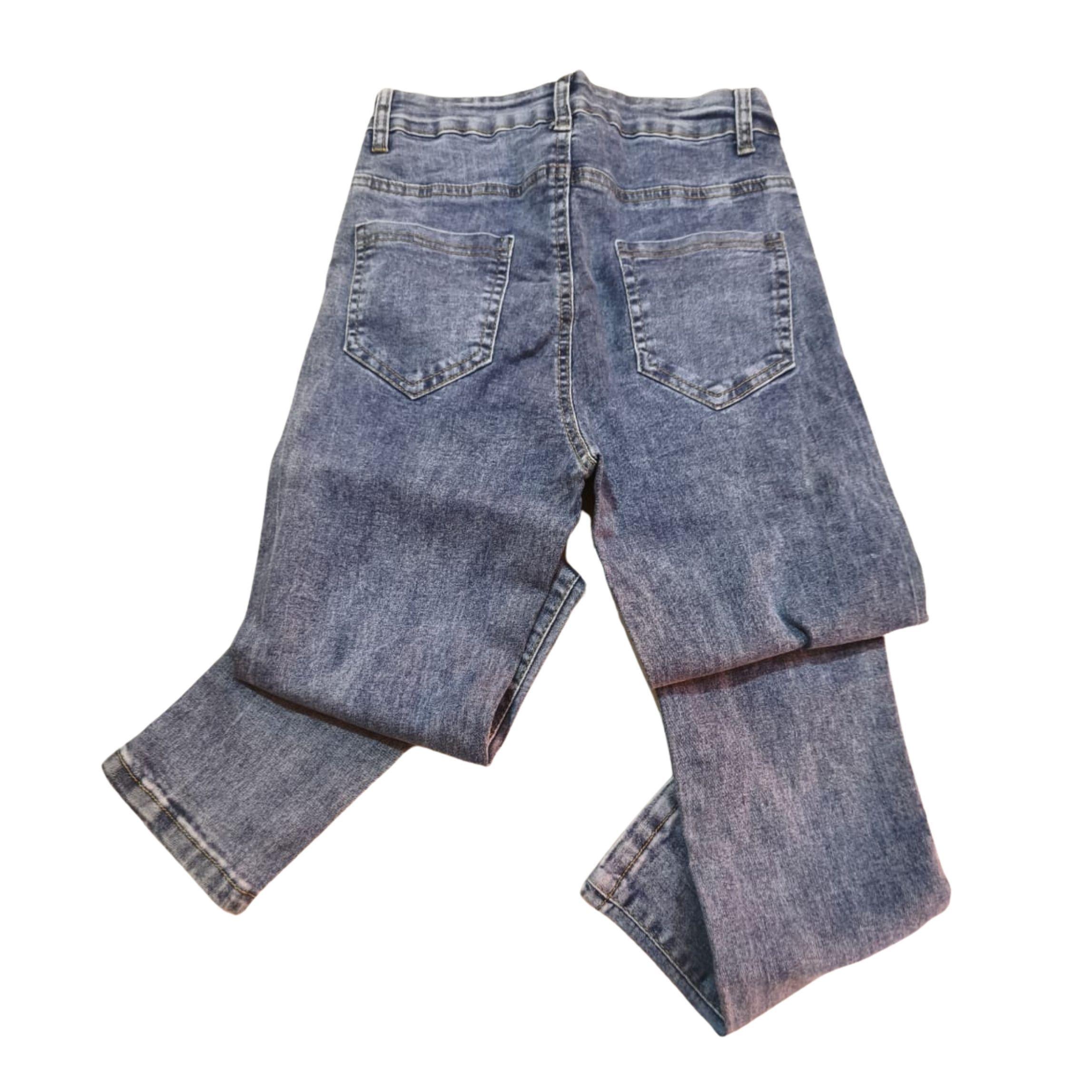 Pantalon estilo skinny para damas en jean de calidad-3