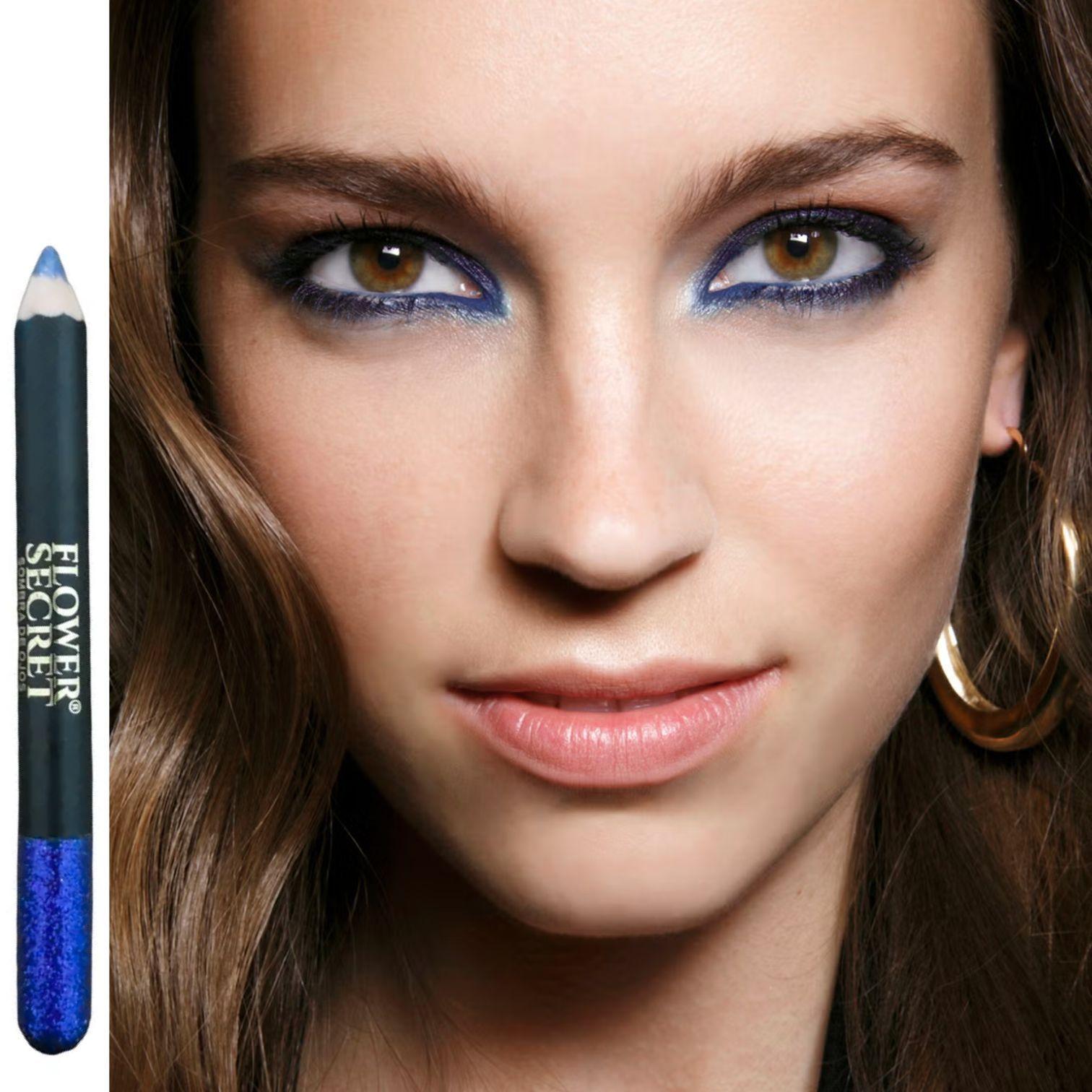 Lapiz grueso delineador de ojos con efecto glitter-2